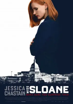 MISS SLOANE filmposter.