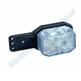 Aspock Flexipoint rood/wit Led breedtelamp met rubber steun