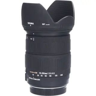 Tweedehands Sigma 18-200mm f/3.5-6.3 DC OS HSM Canon-AF CM2804