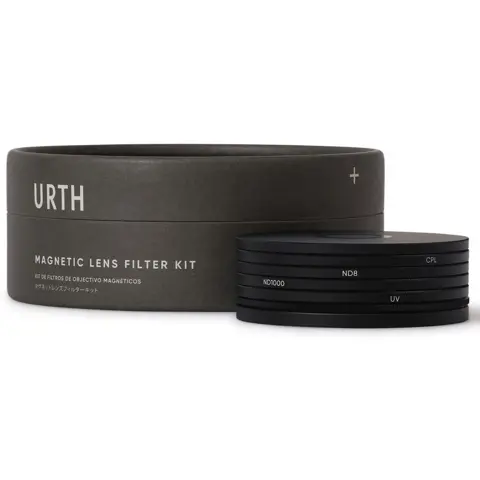 Urth 77mm Magnetic Essential Kit (Plus+) (Uv+cpl+nd8+nd1000)