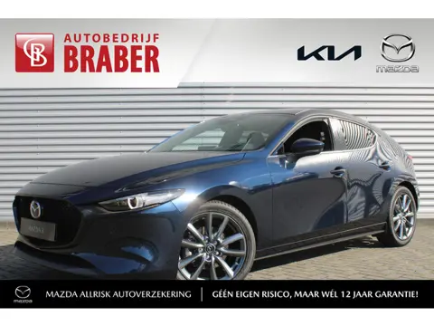 Mazda 3 2.0 e-SkyActiv-G 122PK 6MT Exclusive-line | Leder | Bose Audio | 360° Camera | Elek. stoelve