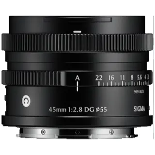 Sigma 45mm f/2.8 DG (C) Black E-mount