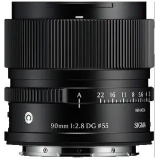 Sigma 90mm f/2.8 DG (C) Black E-mount