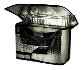 Accu isolatiedeken,NIEUW, voor accu 50 tot 72 Ah,alu/kunstst