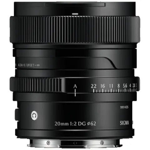 Sigma 20mm f/2.0 DG (C) Black L-Mount