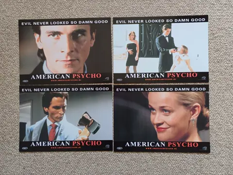 AMERICAN PSYCHO lobbycard set.