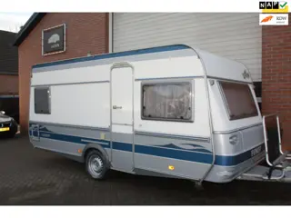 Fendt 470 H GARANTIE!!! Midden Keuken, Frans Bed, Vast Toilet, Voor Tent, Kachel, 4 Persoons, Zeer n