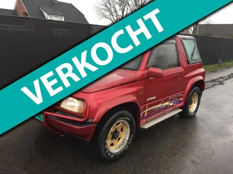 Suzuki Vitara 1.6 JLX Cabrio GEZOCHT SUZUKI VITARA JIMNY CARRY SAMURAI SUPERCARRY