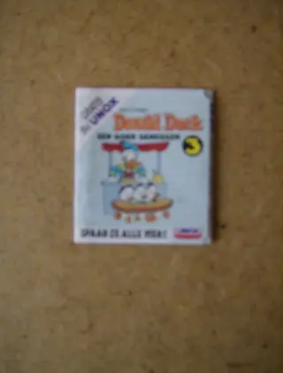 Donald duck vouwstrip unox 3 adv4139