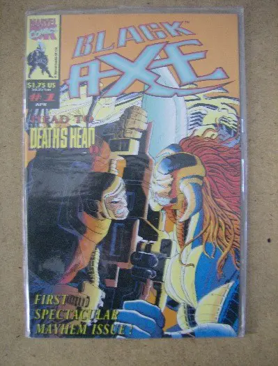 Black axe amerikaanse comic adv4227