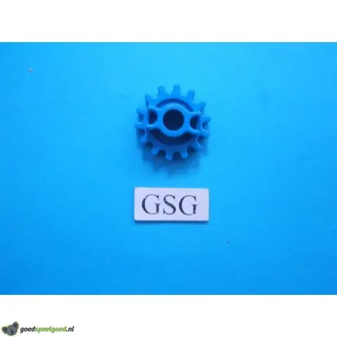 Tandwiel 14 tanden blauw nr. 16490