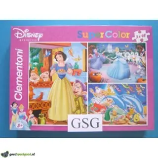 Disney prinsessen 3x 48 st nr. 25156-01