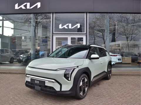 Kia EV3 Plus Advanced 81.4 kWh Snel leverbaar! Navi+BT+Cam Stoel+Stuurverw. Leder LED 19''LMV tot 10