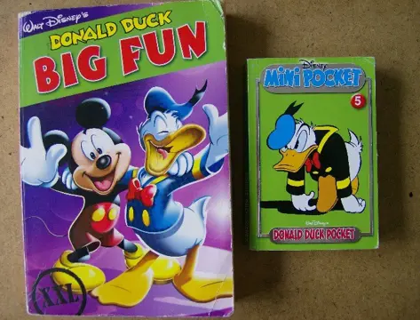 Donald duck big fun en mini pocket adv4373