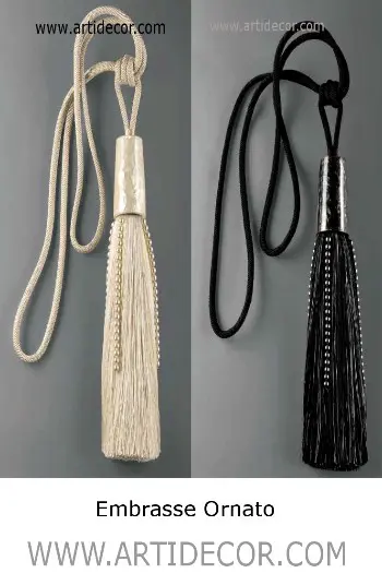 Embrasse Ornato (leverbaar in 2 kleuren)