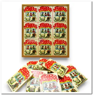 Houten Jan Klaassen puzzel - 9 Stukjes