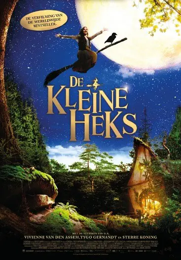 DE KLEINE HEKS filmposter.