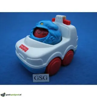 Politieauto met 1 draaivriendje