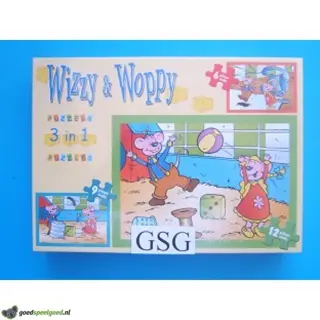 Wizzy &amp; Woppy 6 st + 9 st + 12 st nr. 21045-01