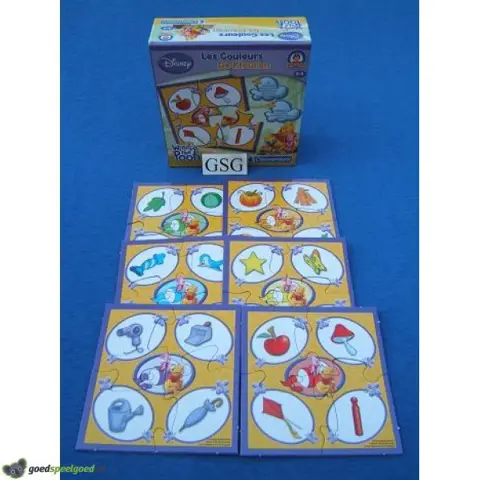 Winnie de pooh de kleuren nr. 66130-02