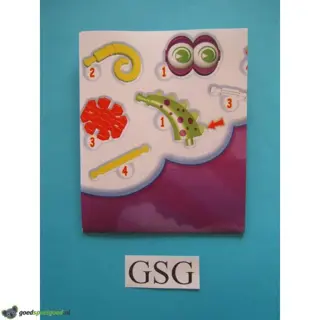 Kid knex stretchin monsters bouwvoorbeeld nr. 85225-303