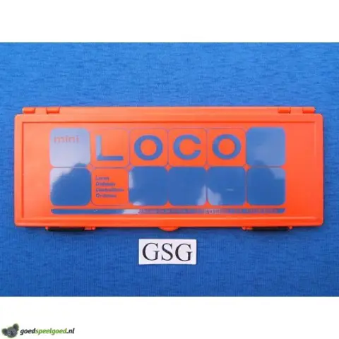 Basisdoos mini loco oranje nr. 25189-02