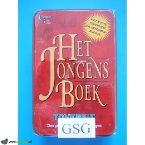 Het jongensboek toverkit nr. 17031-01