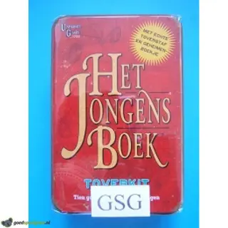 Het jongensboek toverkit nr. 17031-01
