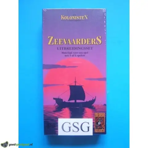 De kolonisten van Catan zeevaarders uitbreidingsset nr.
