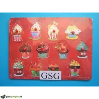 Legplankje cupcakes nr. 2035563-80