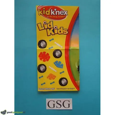 Kid knex Engine Ed bouwvoorbeeld nr. 85203-303