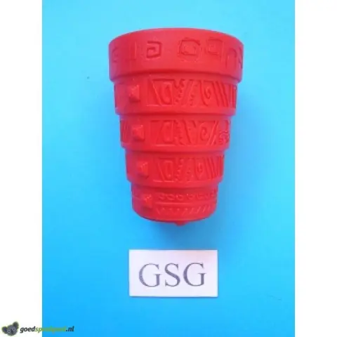 Dobbelbeker Perudo rood nr. 60884-02