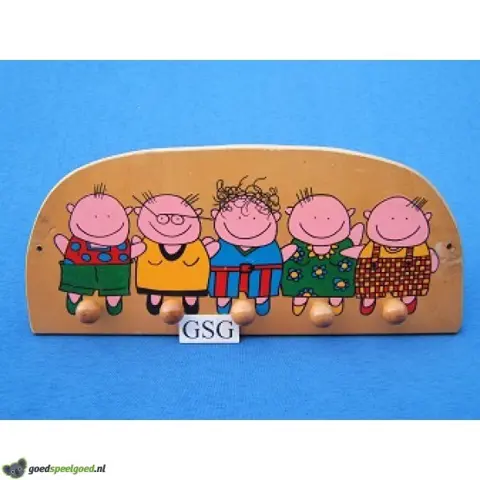 Kapstok 5 haken nr. 17033-02