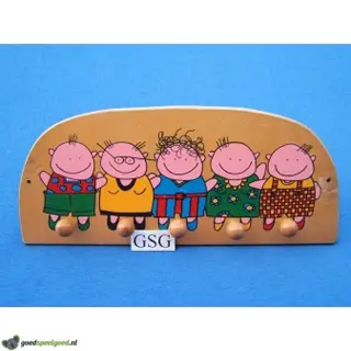 Kapstok 5 haken nr. 17033-02