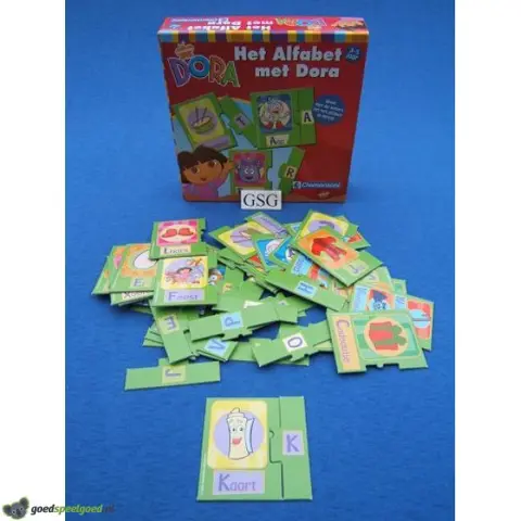Het alfabet met Dora nr. 60138-02