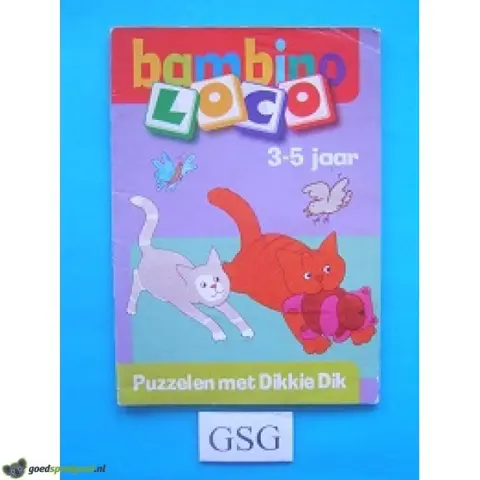 Puzzelen met Dikkie Dik nr. 25232-02