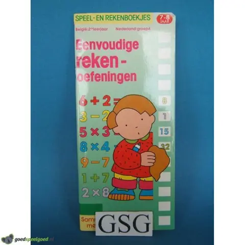 Eenvoudige rekenoefeningen nr. 3476-02