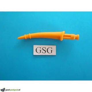 Haak oranje lang nr. 16431