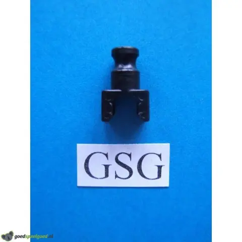 Scharnierkoppeling recht zwart nr. 16072