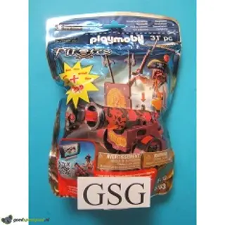 Zeerover met rood kanon nr. 6163-00