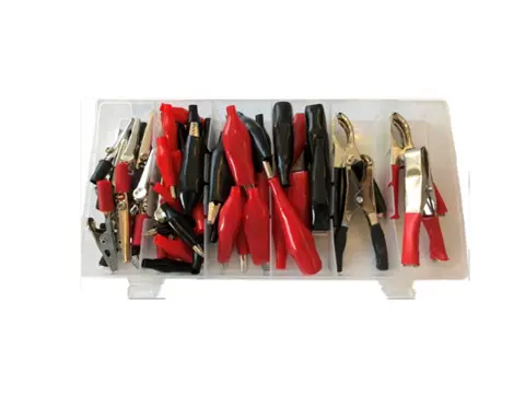 Assortiment Krokodilklemmen 60 stuks