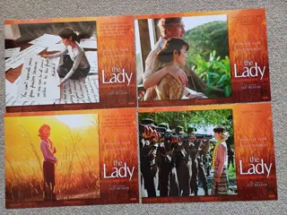 THE LADY lobbycard set.