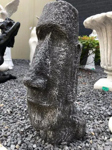 Tuinbeeld ,Moai