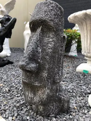 Tuinbeeld ,Moai