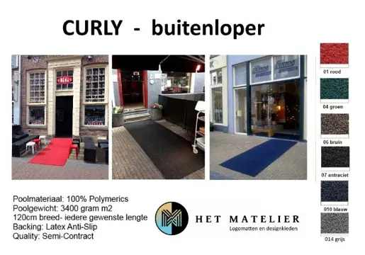 Buitenlopers voor winkels en horeca