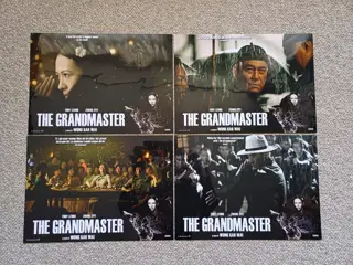 THE   GRANDMASTER     lobbycard set.