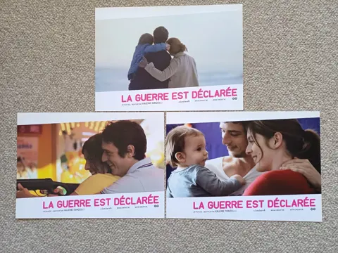 LA   GUERRE   EST   DECLAREE     lobbycard set.