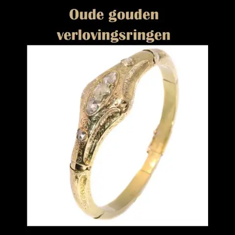Opzoek naar oude gouden verlovingsringen?