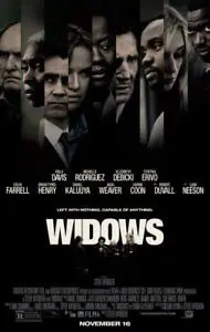 WIDOWS filmposter.