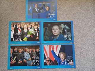 THE   IRON   LADY     lobbycard set.